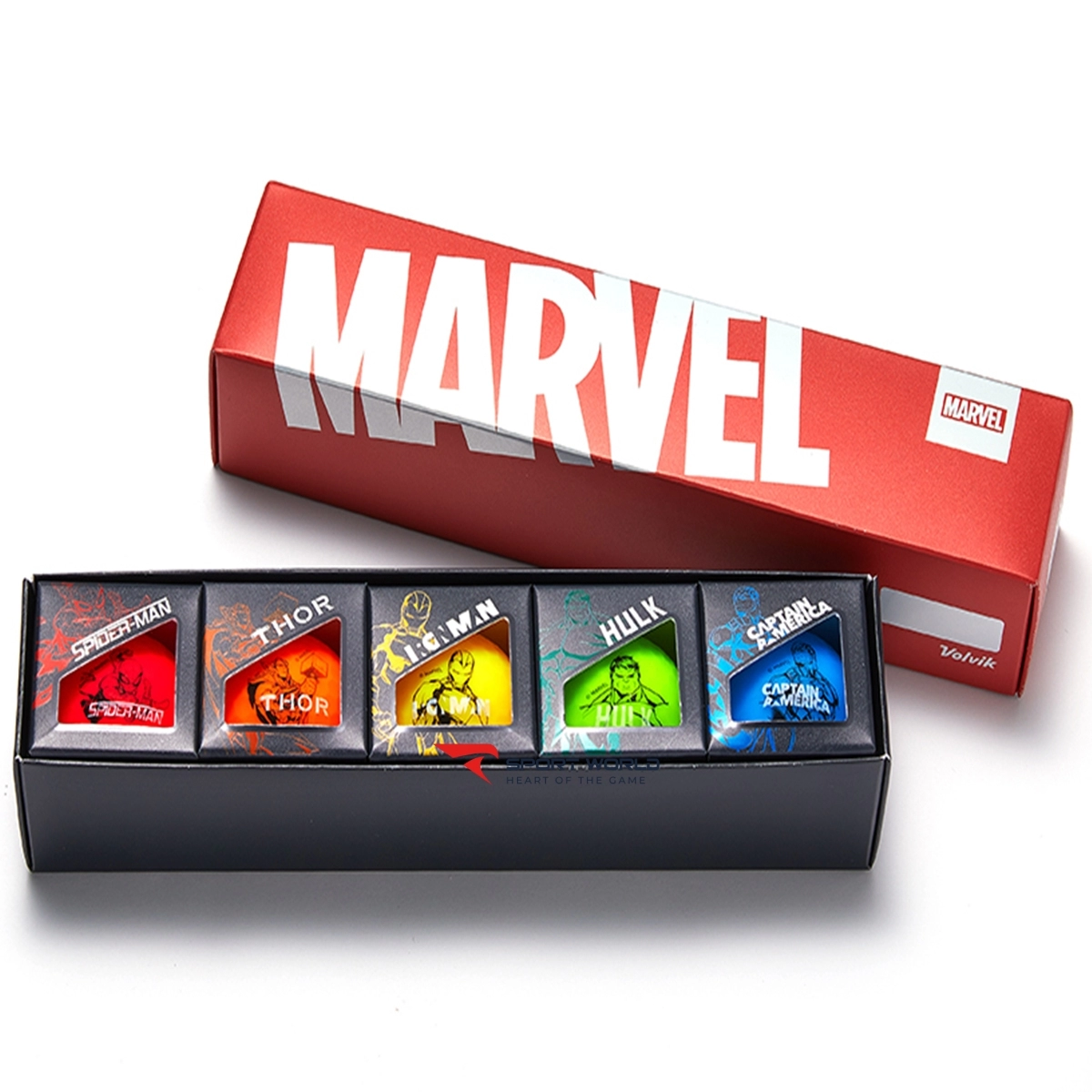 Bóng golf Volvik Marvel (5 ball set)