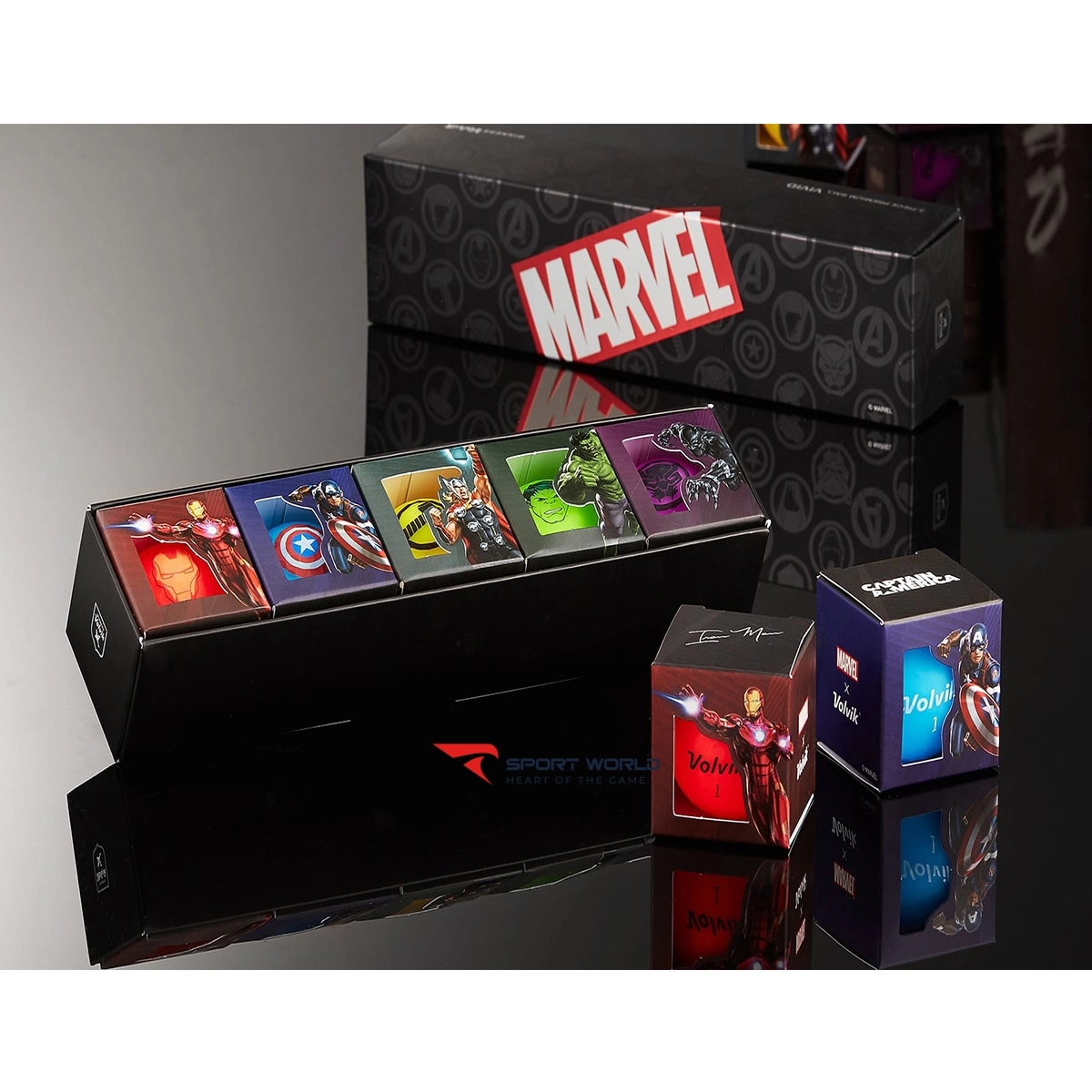 Bóng golf Volvik Marvel (5 ball set)