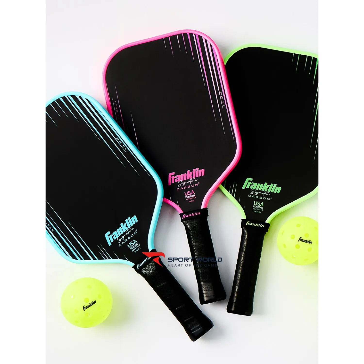 Vợt Pickleball Franklin Signature Carbon 13mm Elongated