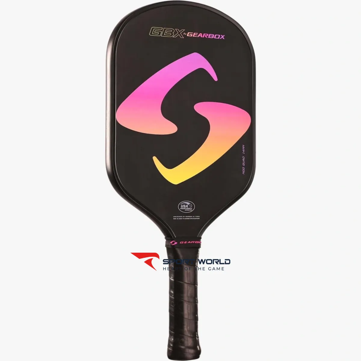 Vợt Pickleball Gearbox GBX ModQuad 14mm