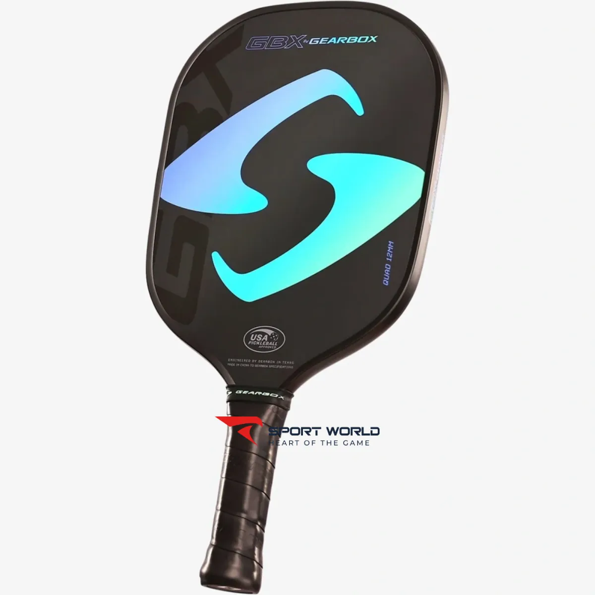 Vợt Pickleball Gearbox GBX Quad 12mm