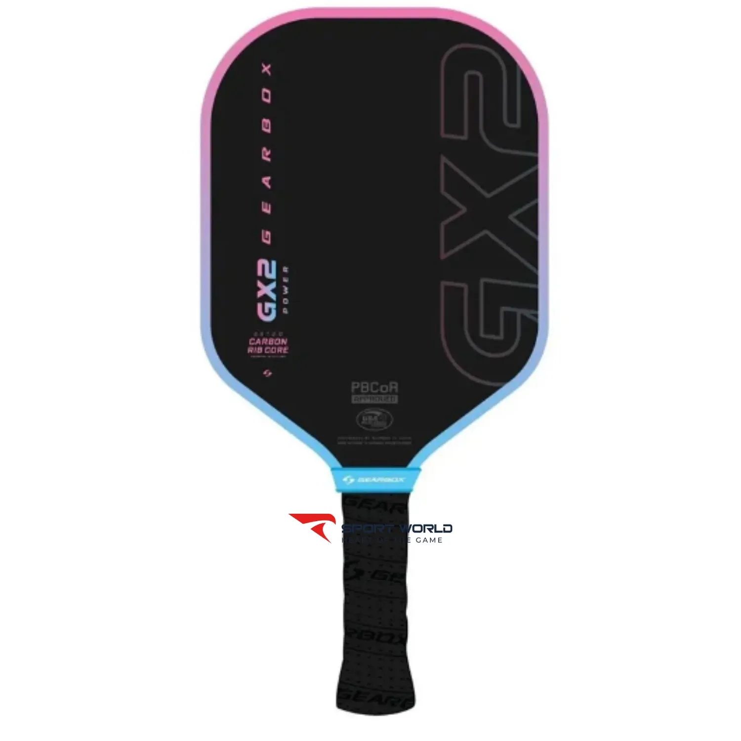Vợt Pickleball Gearbox GX2 Power Hybrid Limited Edition - Blue Pink