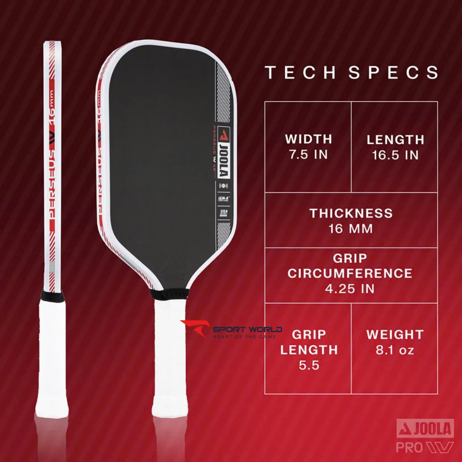 Vợt Pickleball Joola Perseus IV