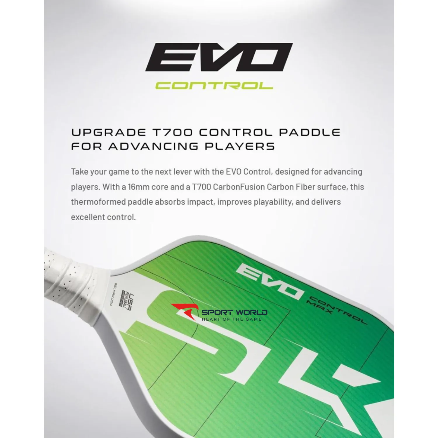 Vợt Pickleball Selkirk EVO Control - XL