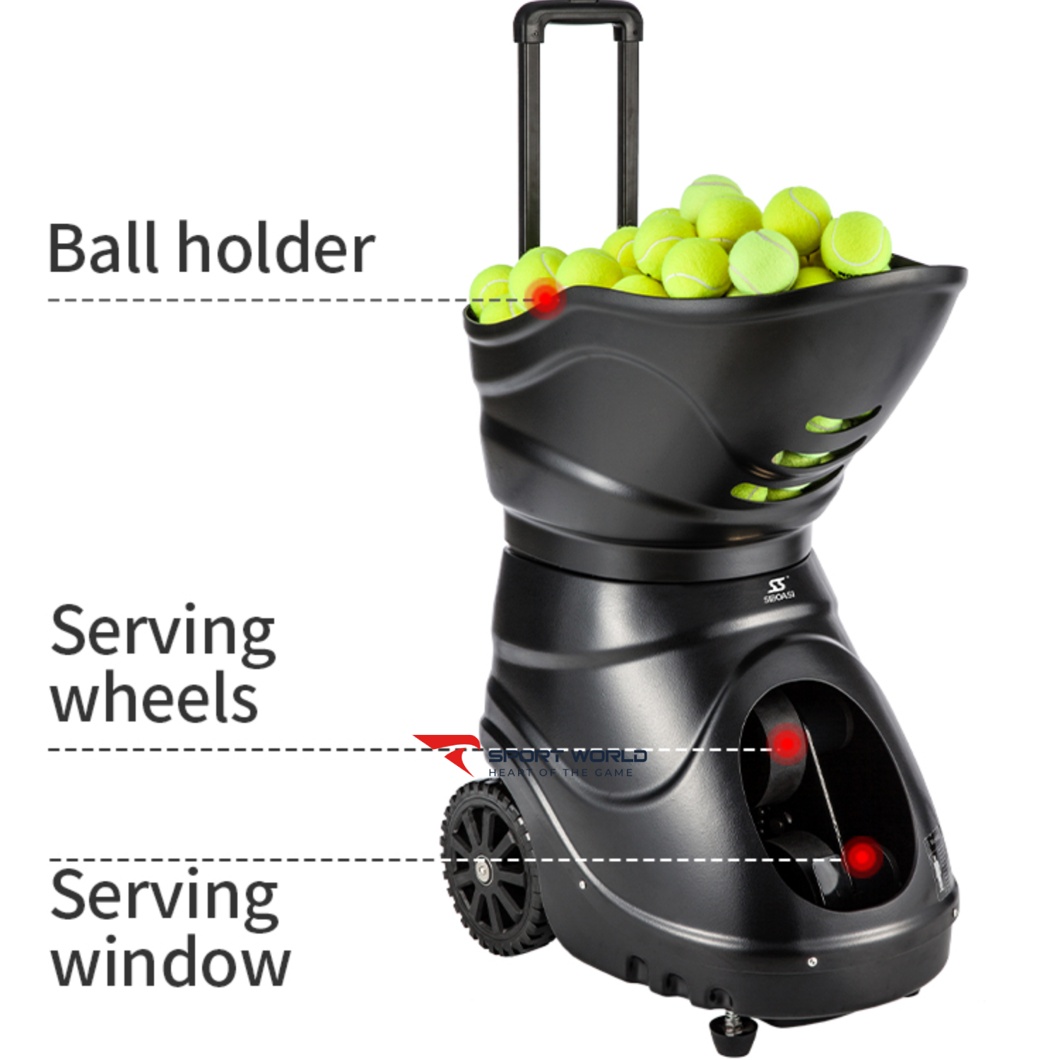 M&aacute;y bắn b&oacute;ng tennis Siboasi T2202A