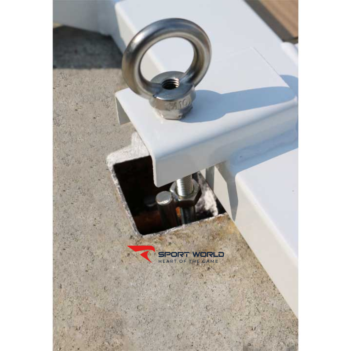 Trụ tennis ống kẽm tr&ograve;n S25061