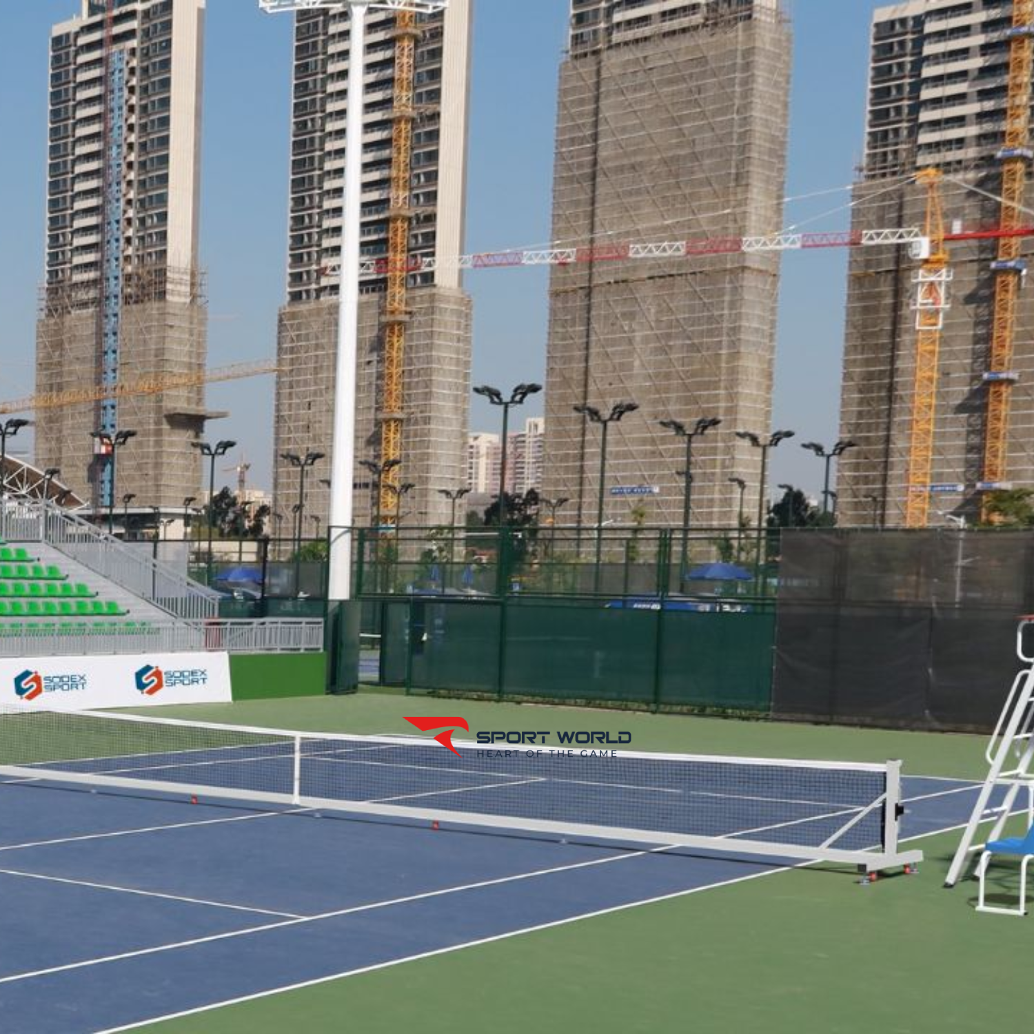 Trụ tennis di động ống kẽm vu&ocirc;ng S25219