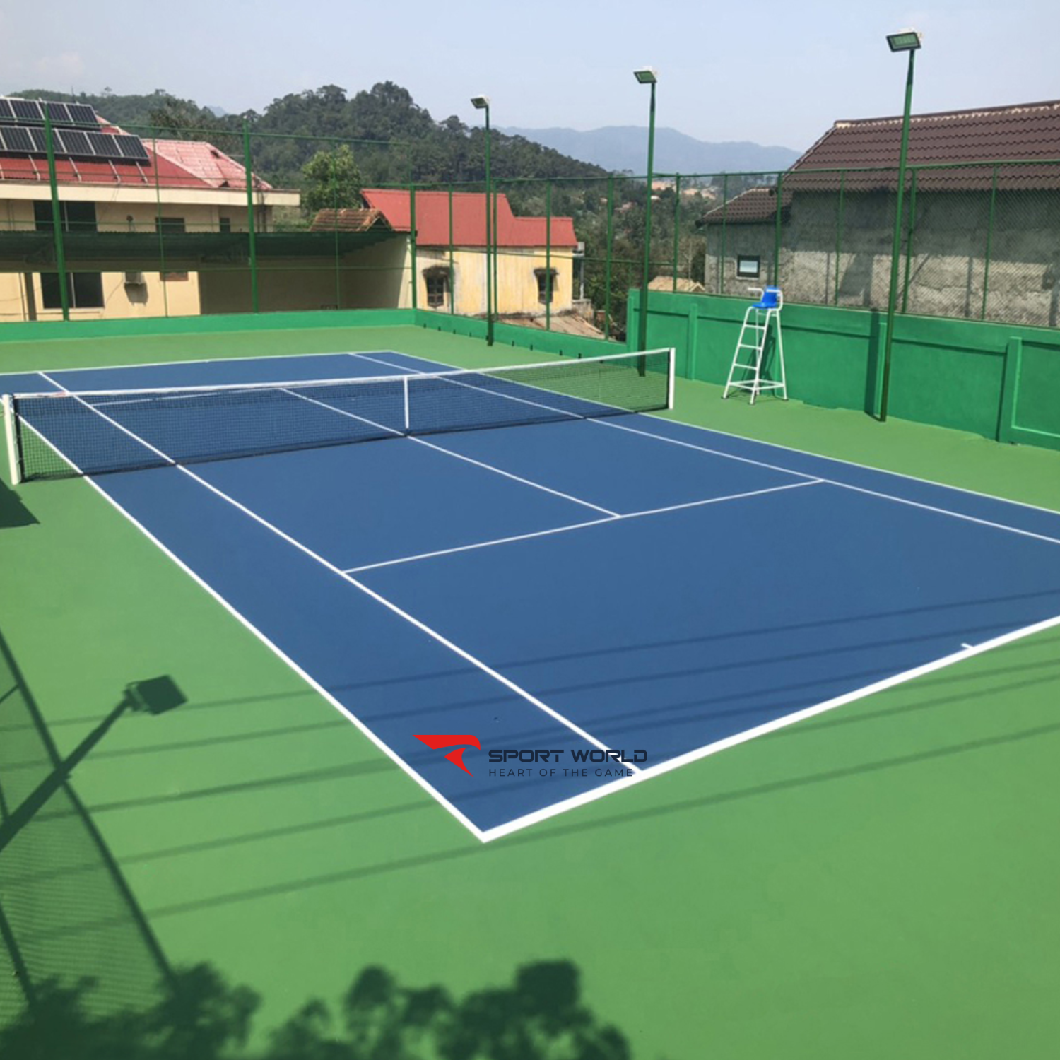 Trụ tennis chôn nòng, ống kẽm tăng đơ trong S25225