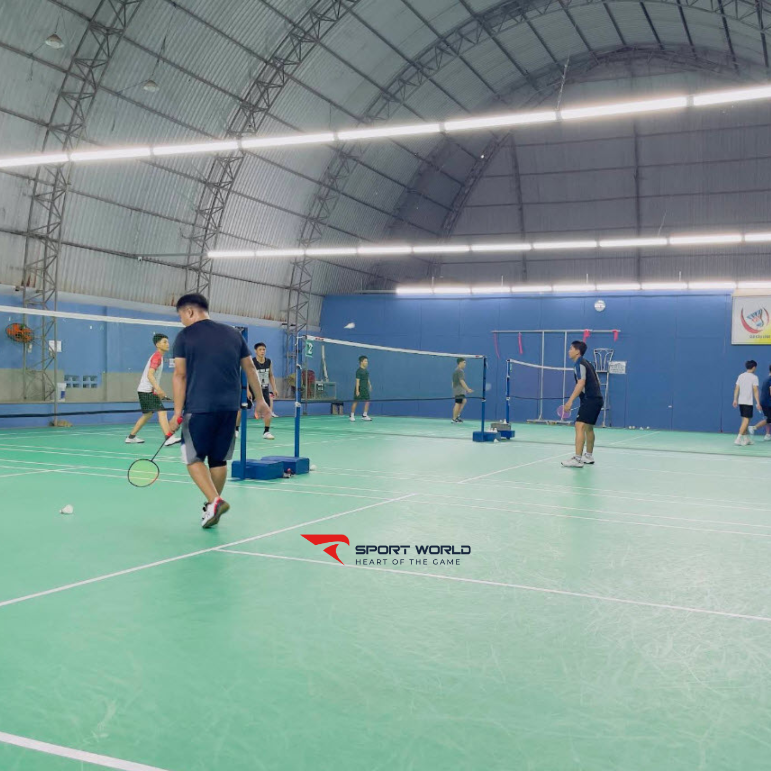 thảm cầu l&ocirc;ng Enlio A-21350