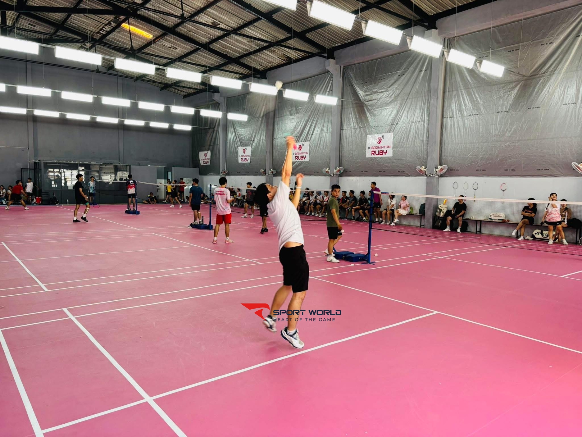 sân cầu lông D Ruby