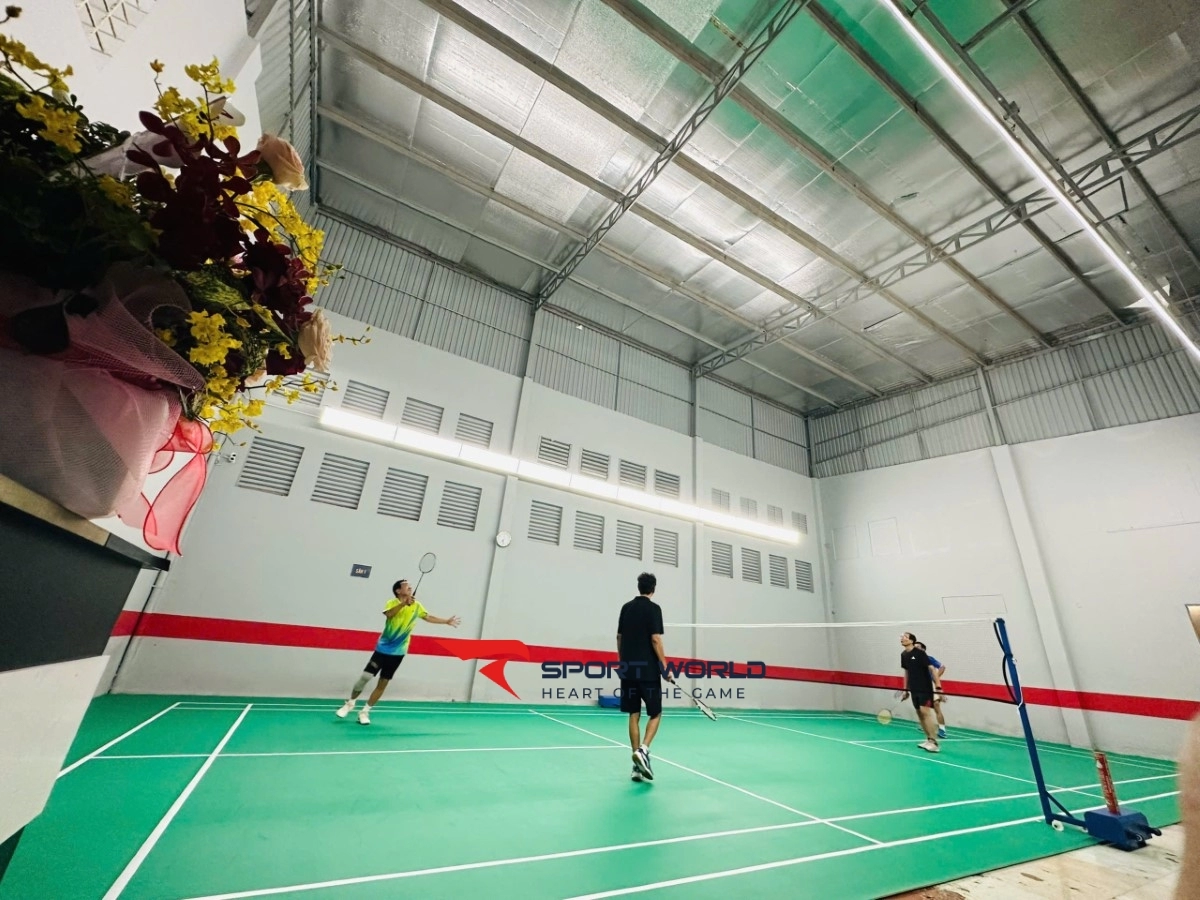 sân cầu lông Jardin