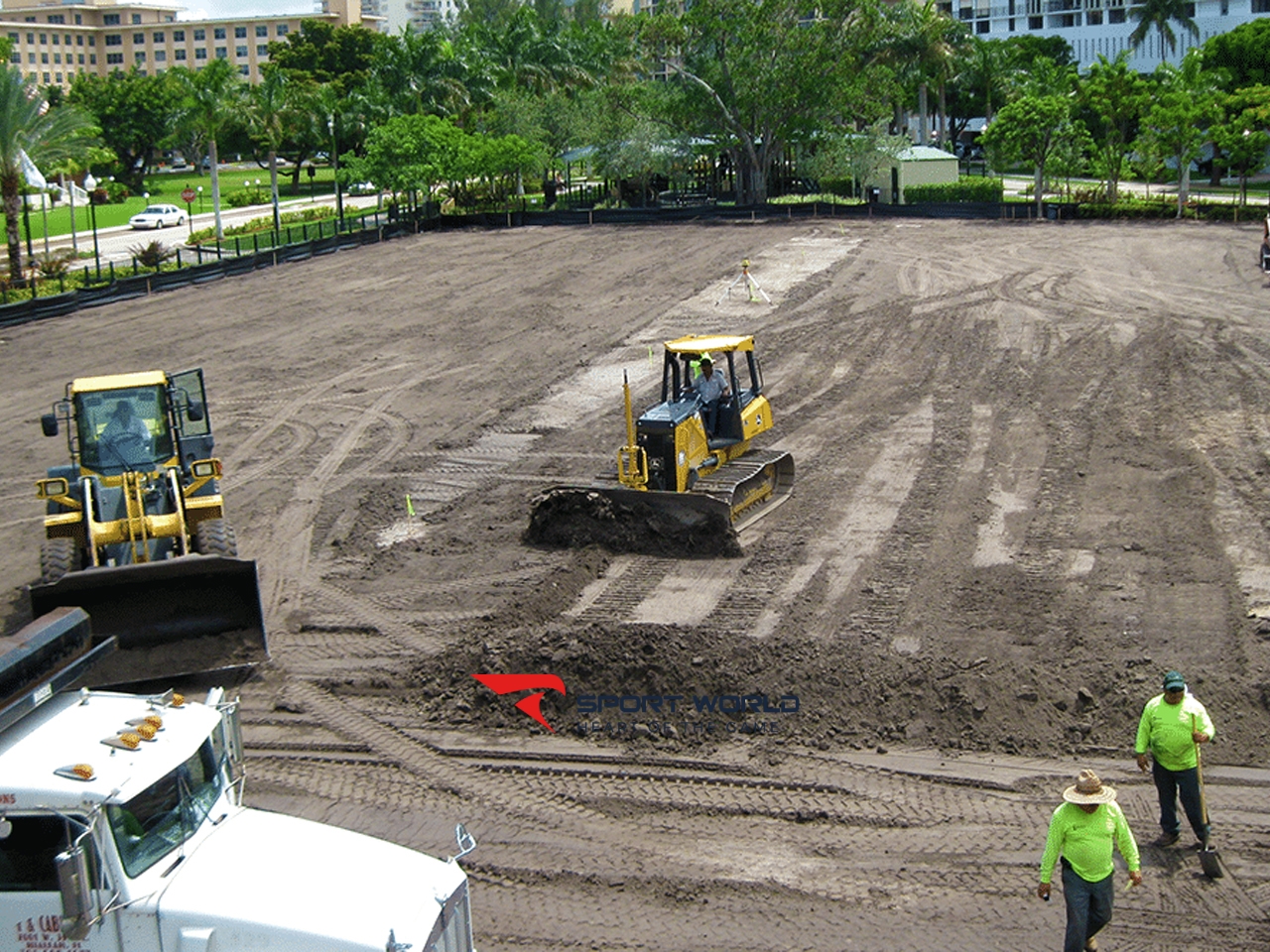 San lấp mặt bằng