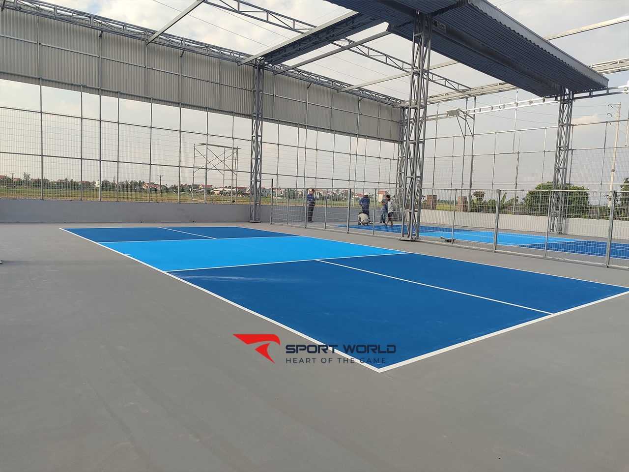 tổng chi phí thi công sân Pickleball