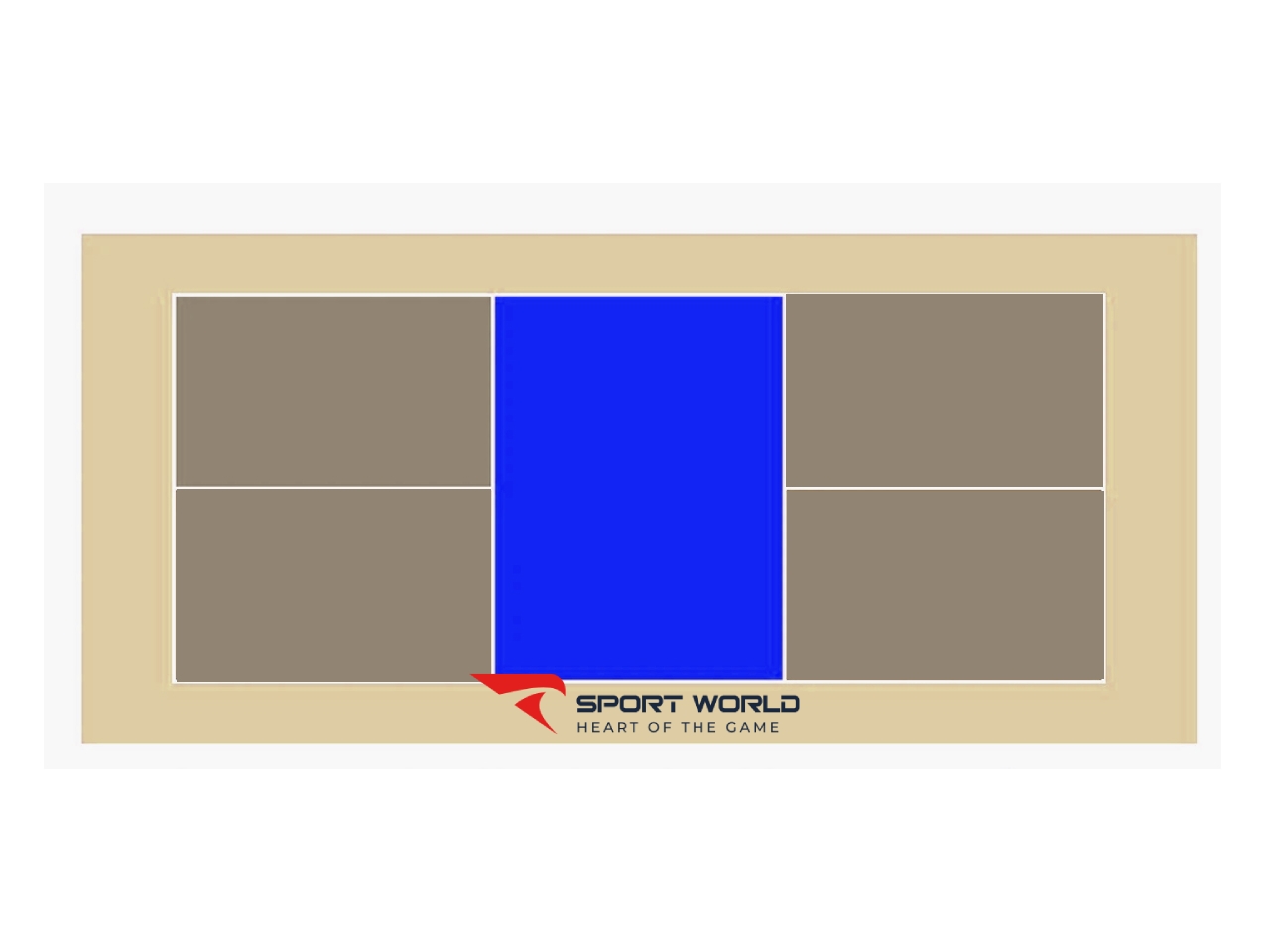 Xám Đậm & Xanh Dương