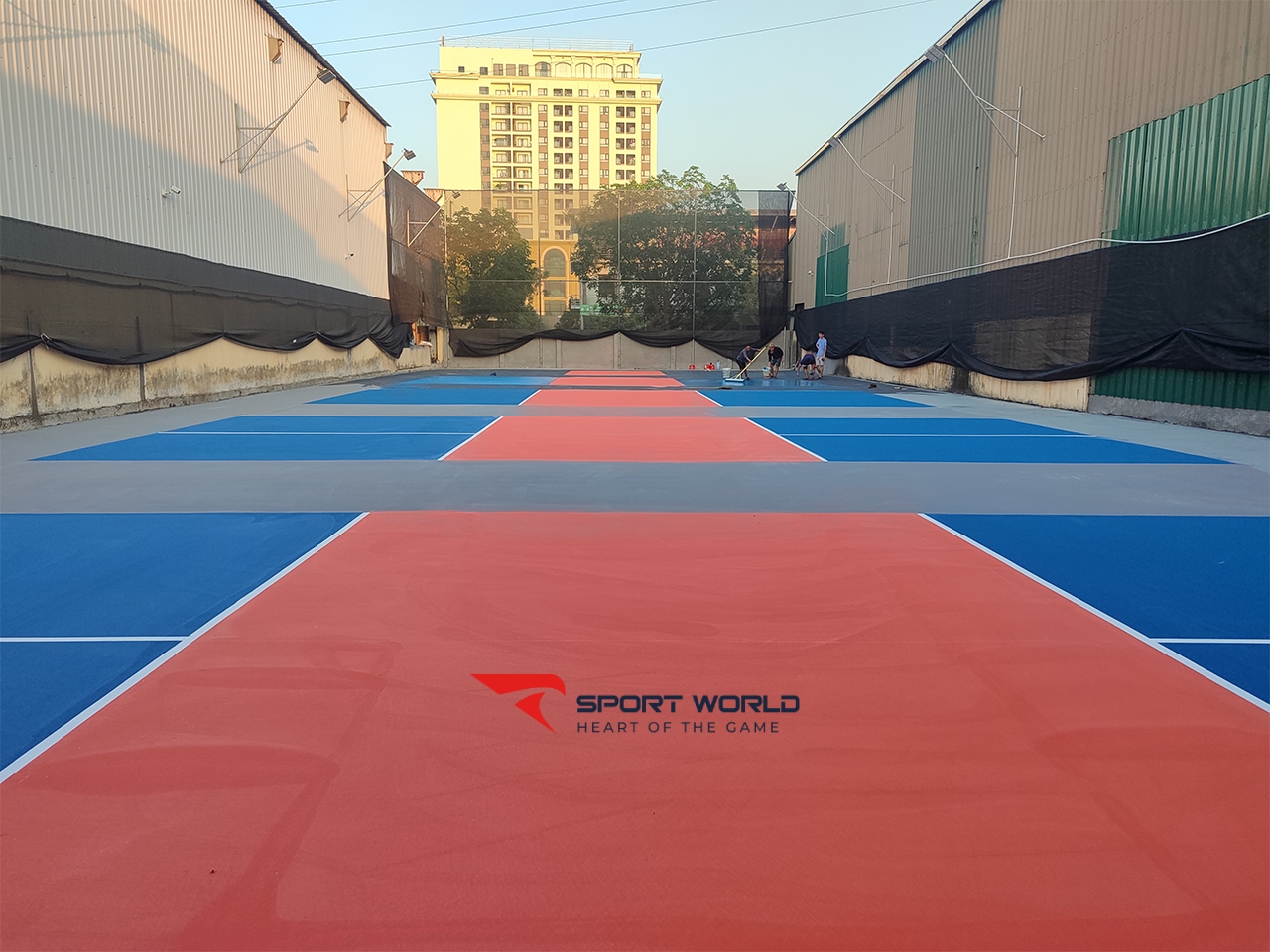 Yếu tố ảnh hưởng đến báo giá thi công sân pickleball