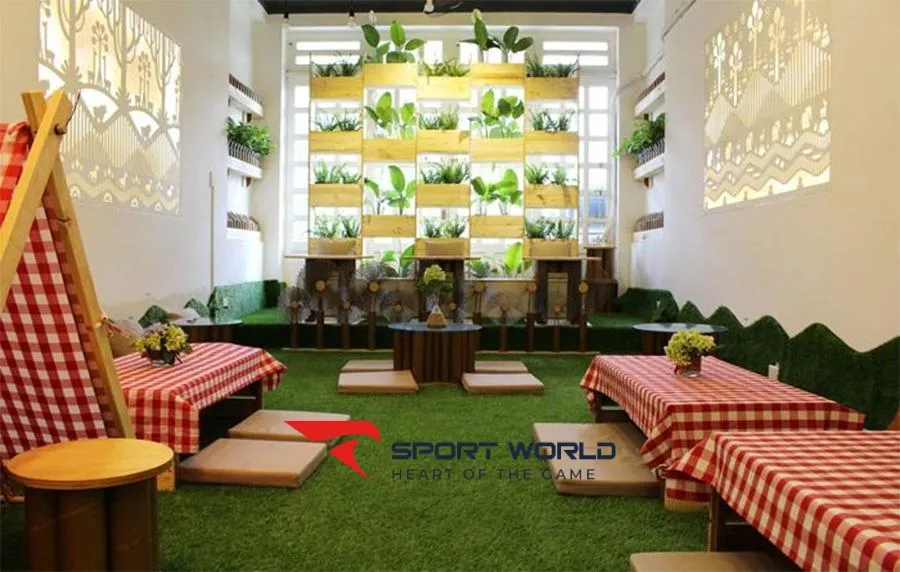 Ứng dụng cỏ nhân tạo cho không gian kinh doanh chuyên nghiệp