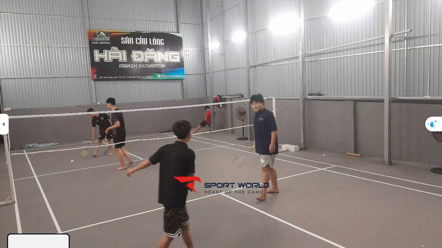 Sân cầu lông Hải Đăng ismash