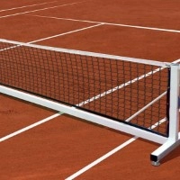 Trụ và lưới tennis