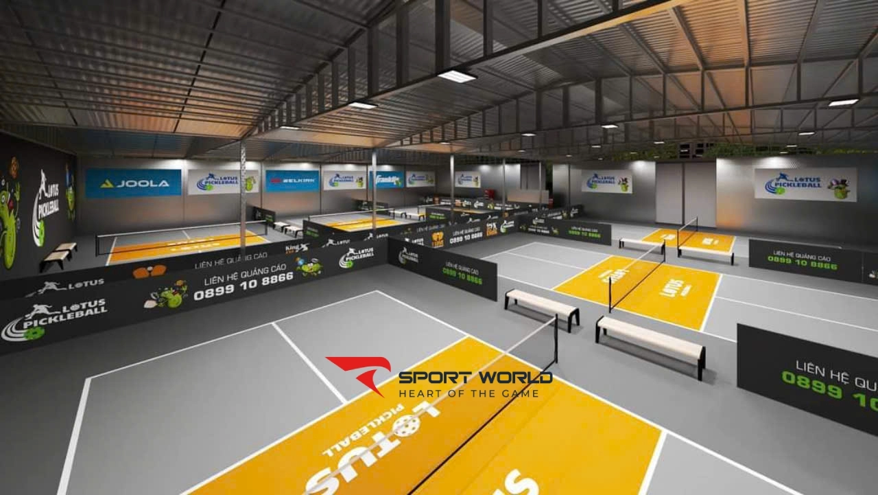 Thiết kế, thi công đèn chiếu sáng sân pickleball