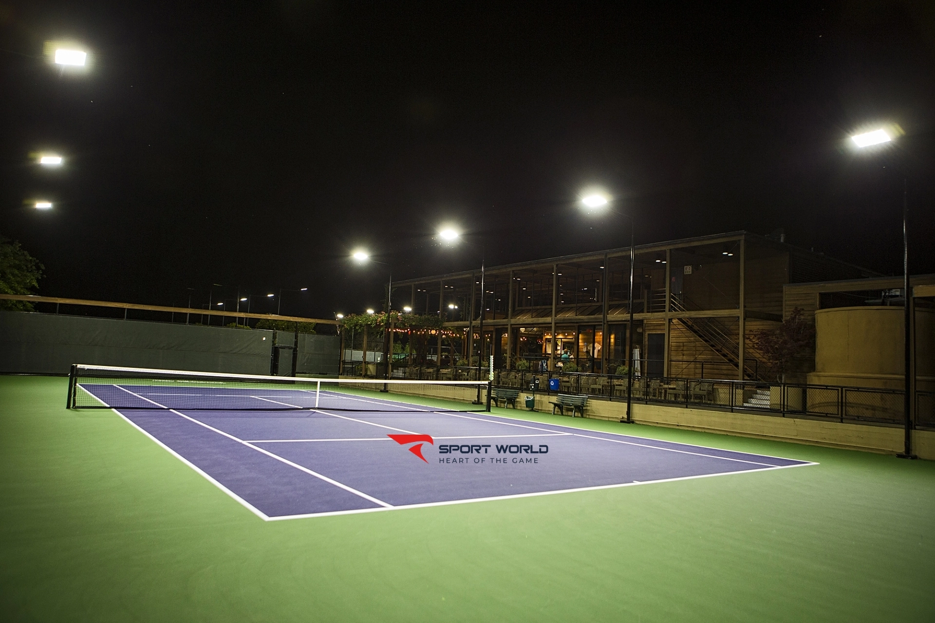 Thiết kế & thi công chiếu sáng sân tennis