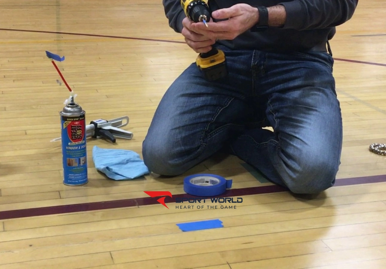 Bảo dưỡng, sửa chữa sân bóng rổ