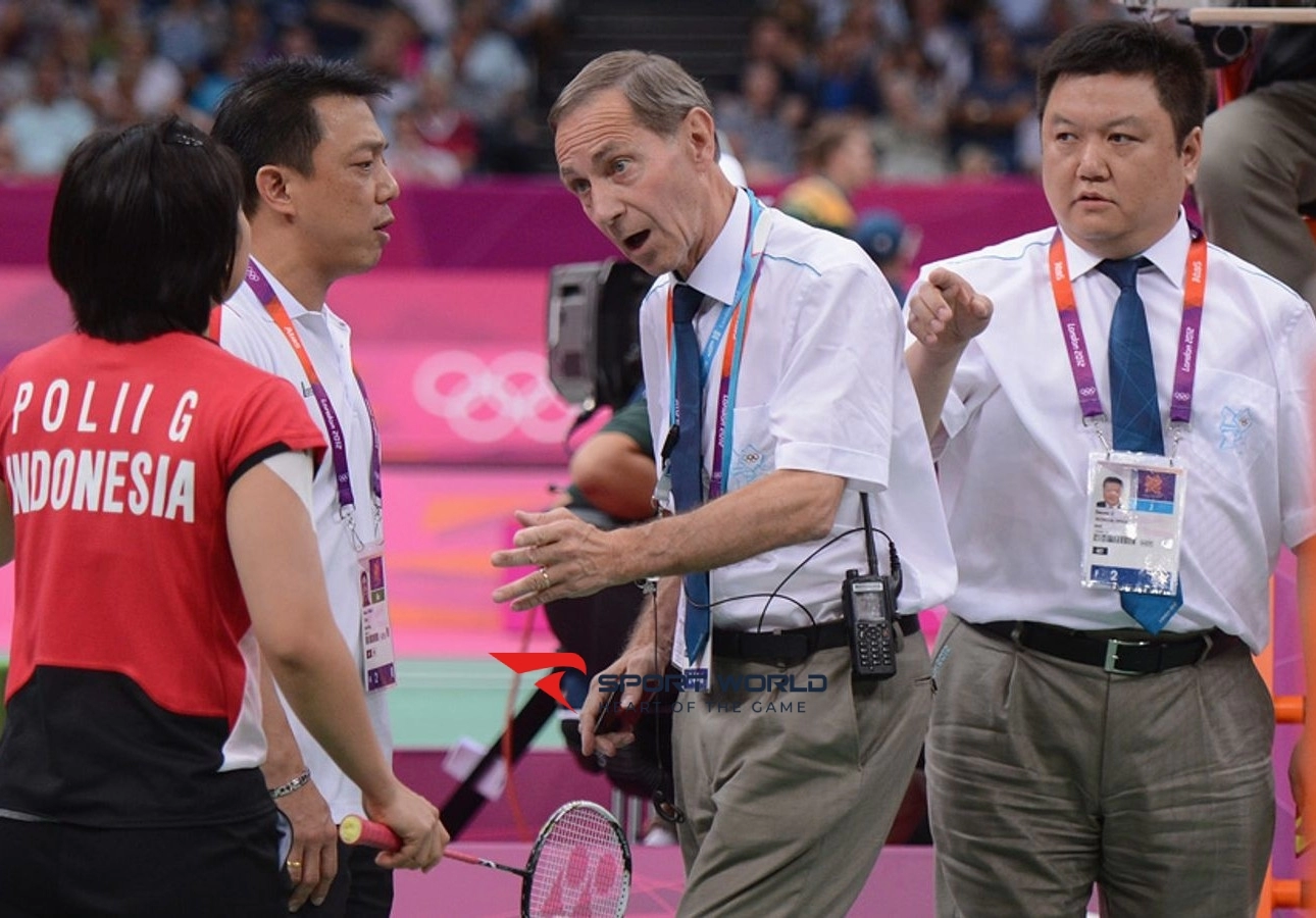 Quy định về trọng tài trong thi đấu cầu lông