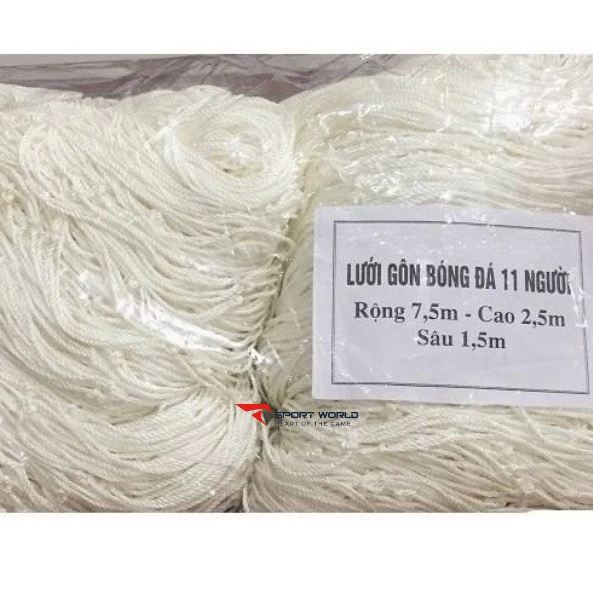 Lưới bóng đá sân 11 người (sợi dù)