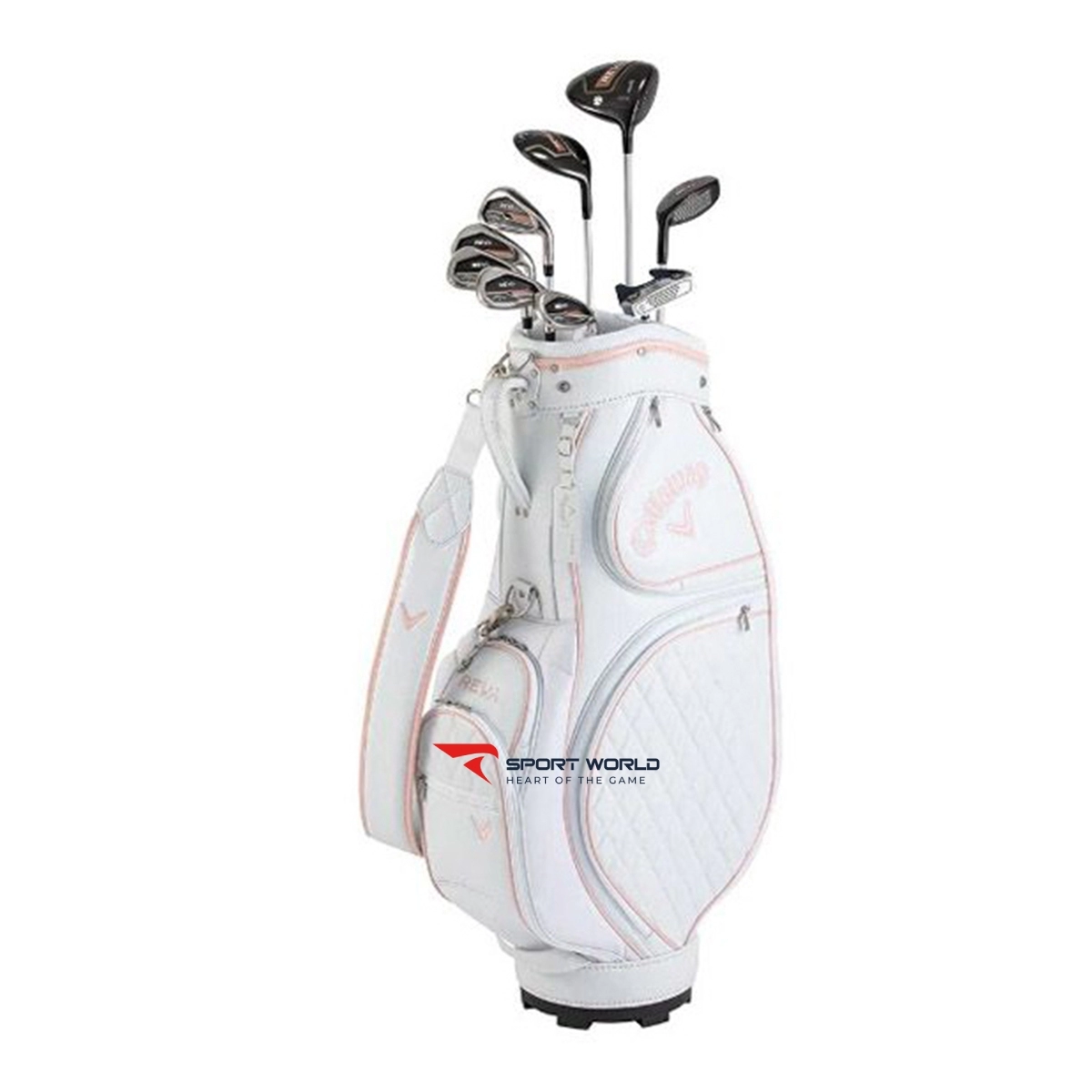 Bộ gậy golf fullset Callaway REVA Lady (9 gậy + túi )