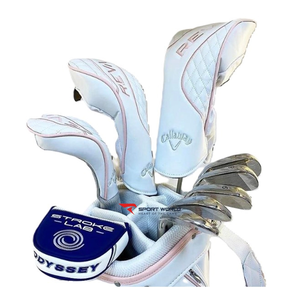 Bộ gậy golf fullset Callaway REVA Lady (9 gậy + túi )