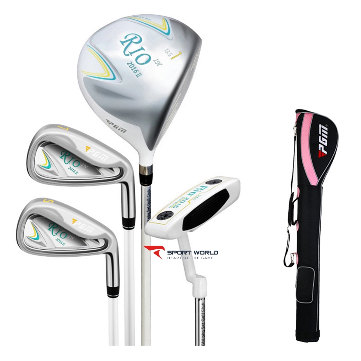 Bộ Gậy Tập Golf Nữ RIO 2016 II - PGM LTG014 (4 Clubs)