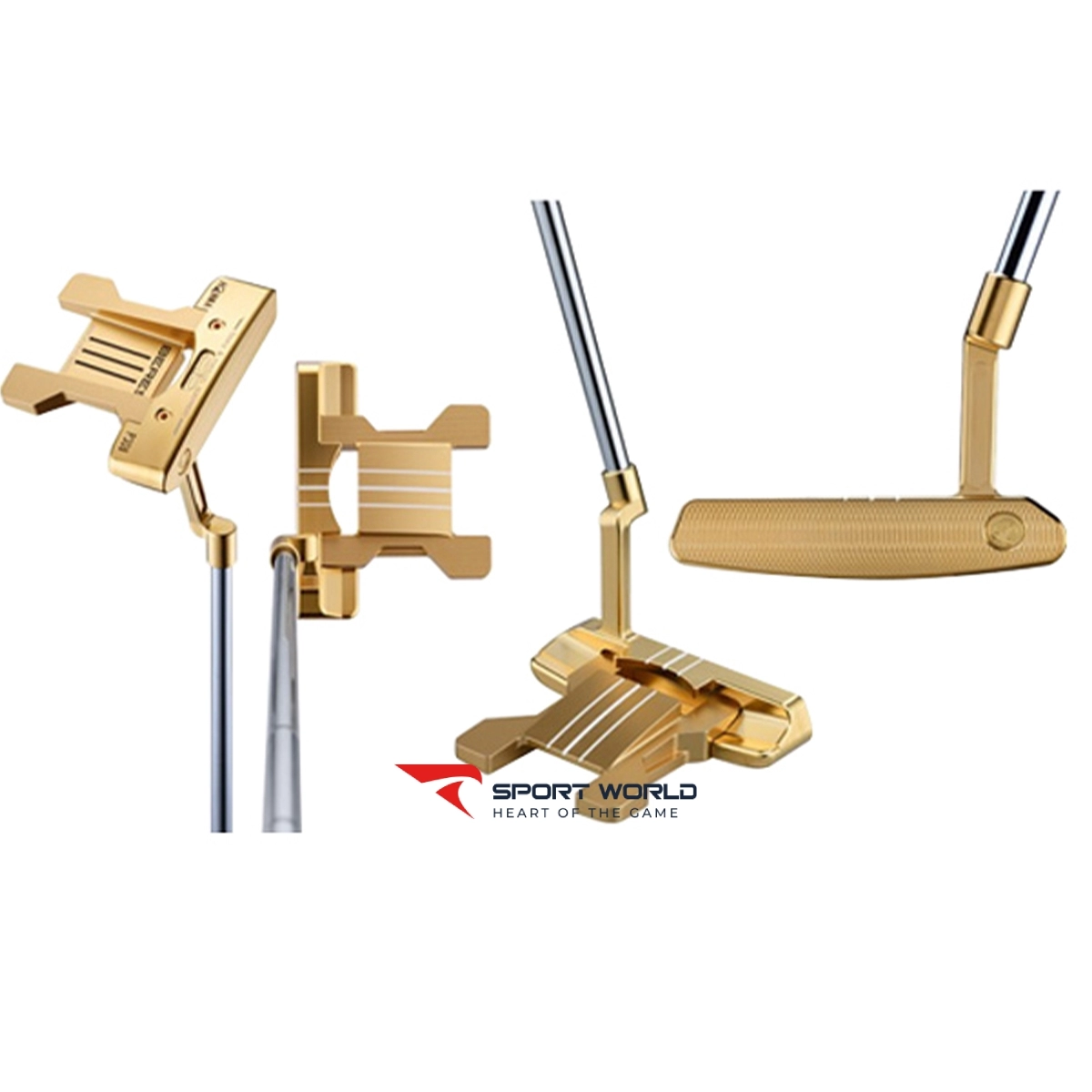 Gậy golf putter Honma Beres P-308 gold