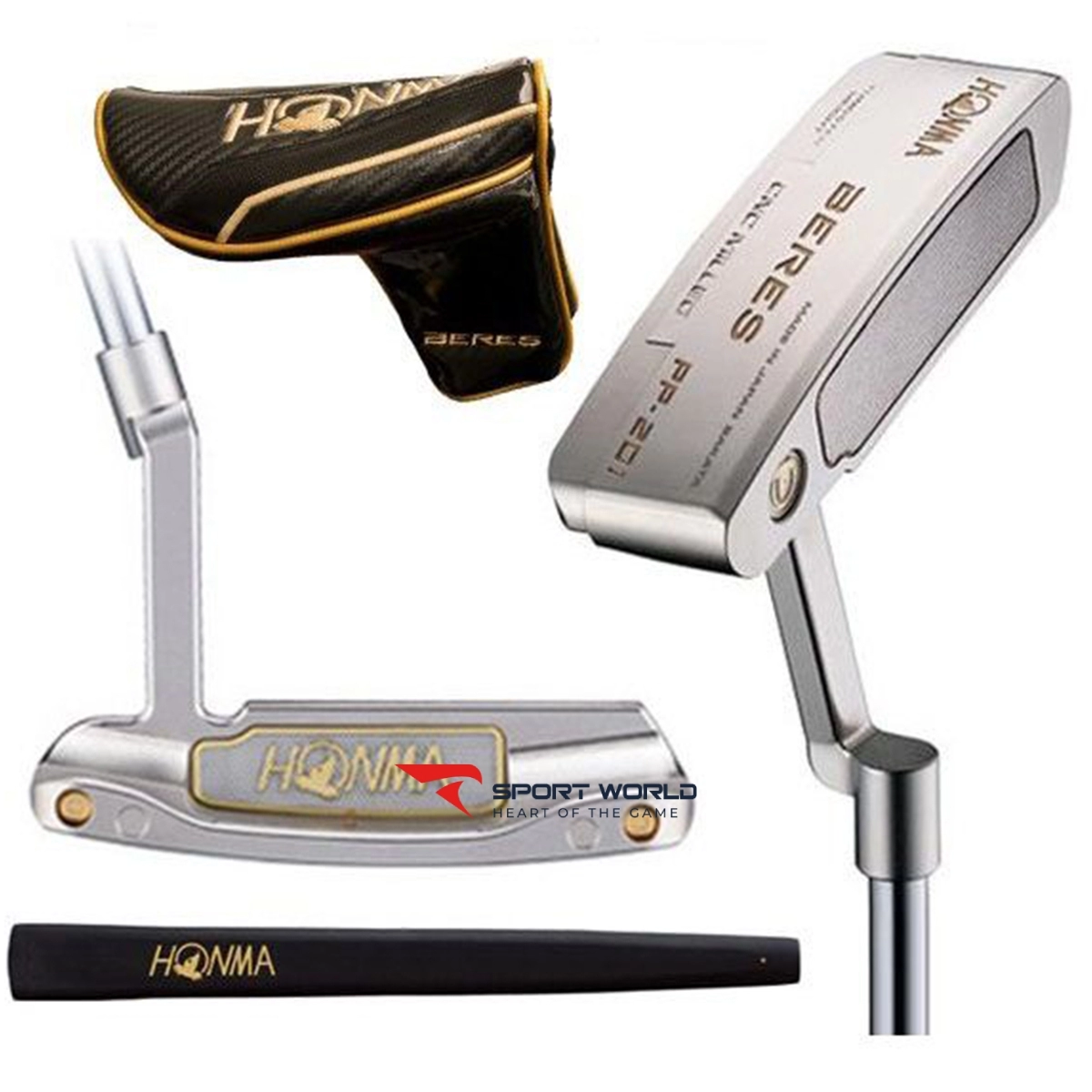 Gậy Honma Putter PP-201 (bạch kim)