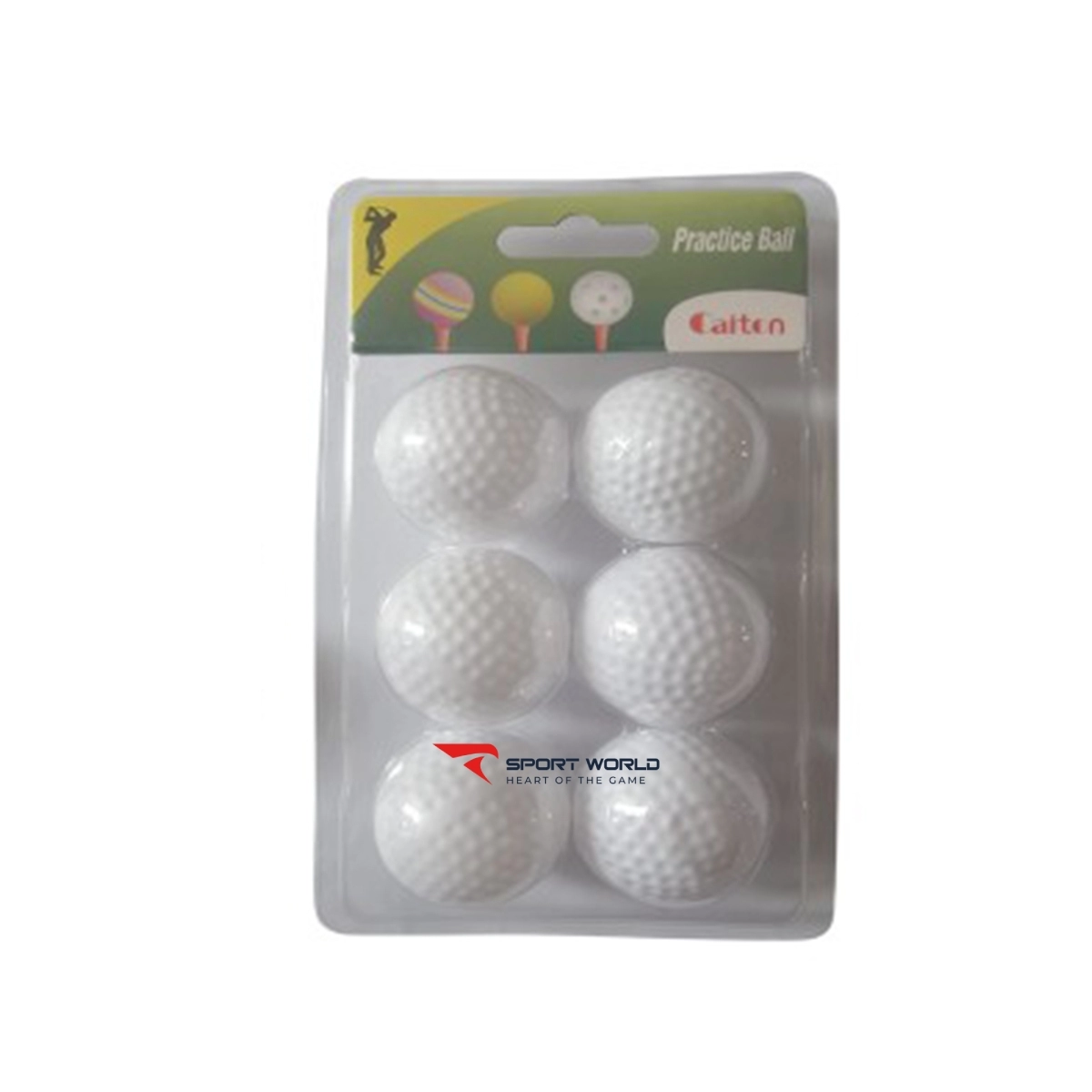 Bóng tập golf Caiton B101 - Hộp 6 quả