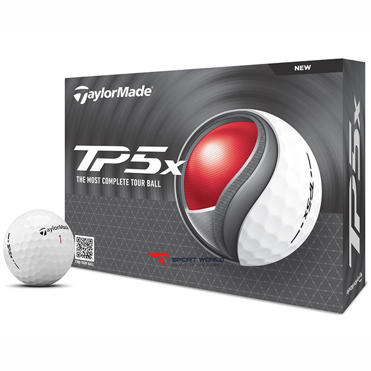 Bóng golf TaylorMade 5 lớp TP5x  (hộp 12 trái)