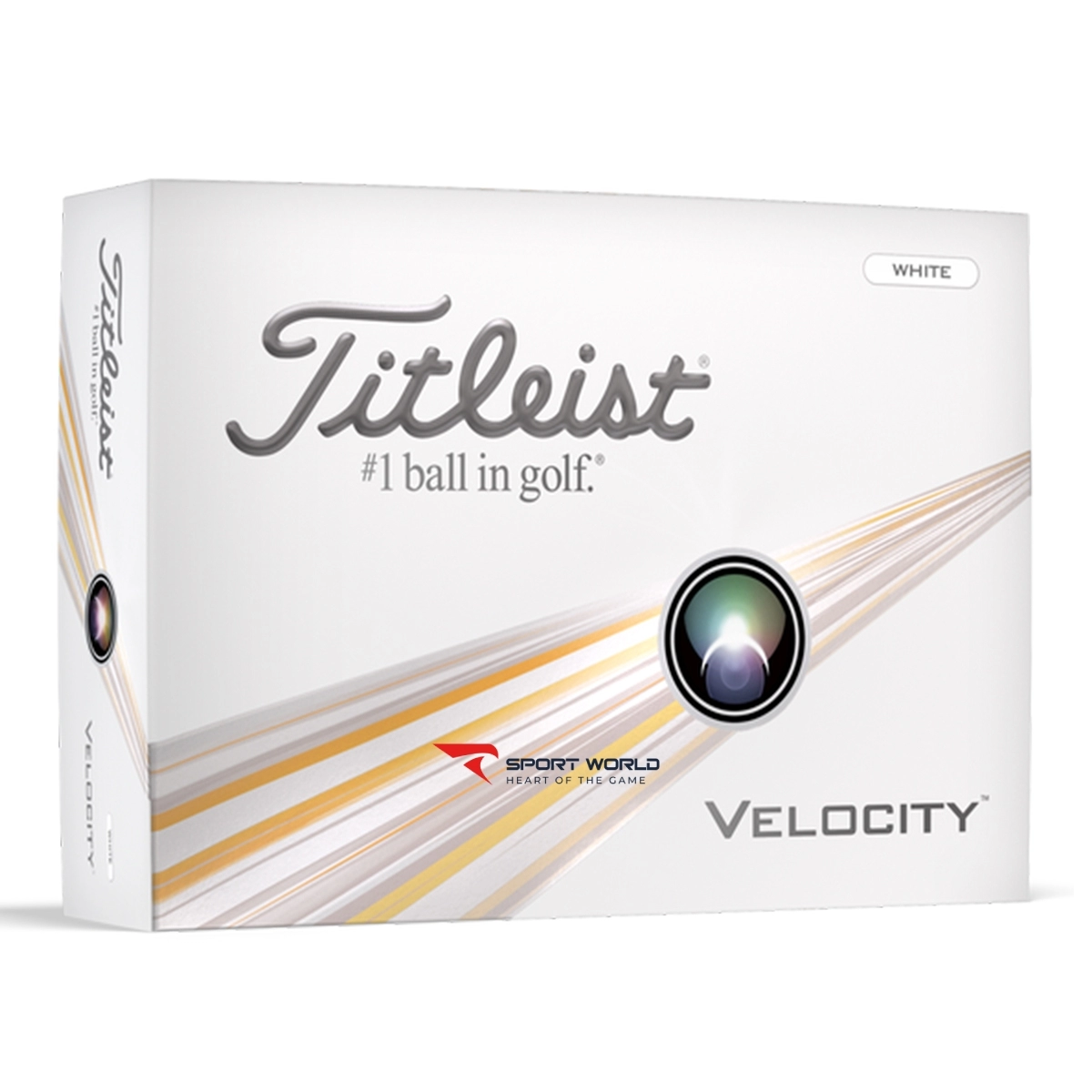 Bóng golf Titleist Velocity (hộp 12 quả/4 tuýp)