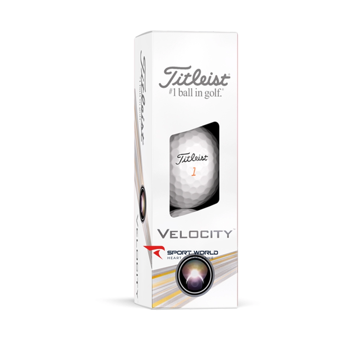 Bóng golf Titleist Velocity (hộp 12 quả/4 tuýp)