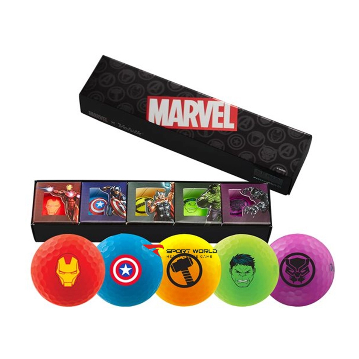 Bóng golf Volvik Marvel (5 ball set)