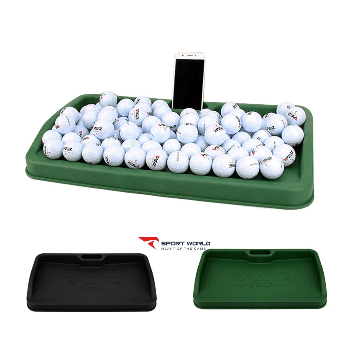 Khay Đựng Bóng Golf Bằng Cao Su PGM-QK005