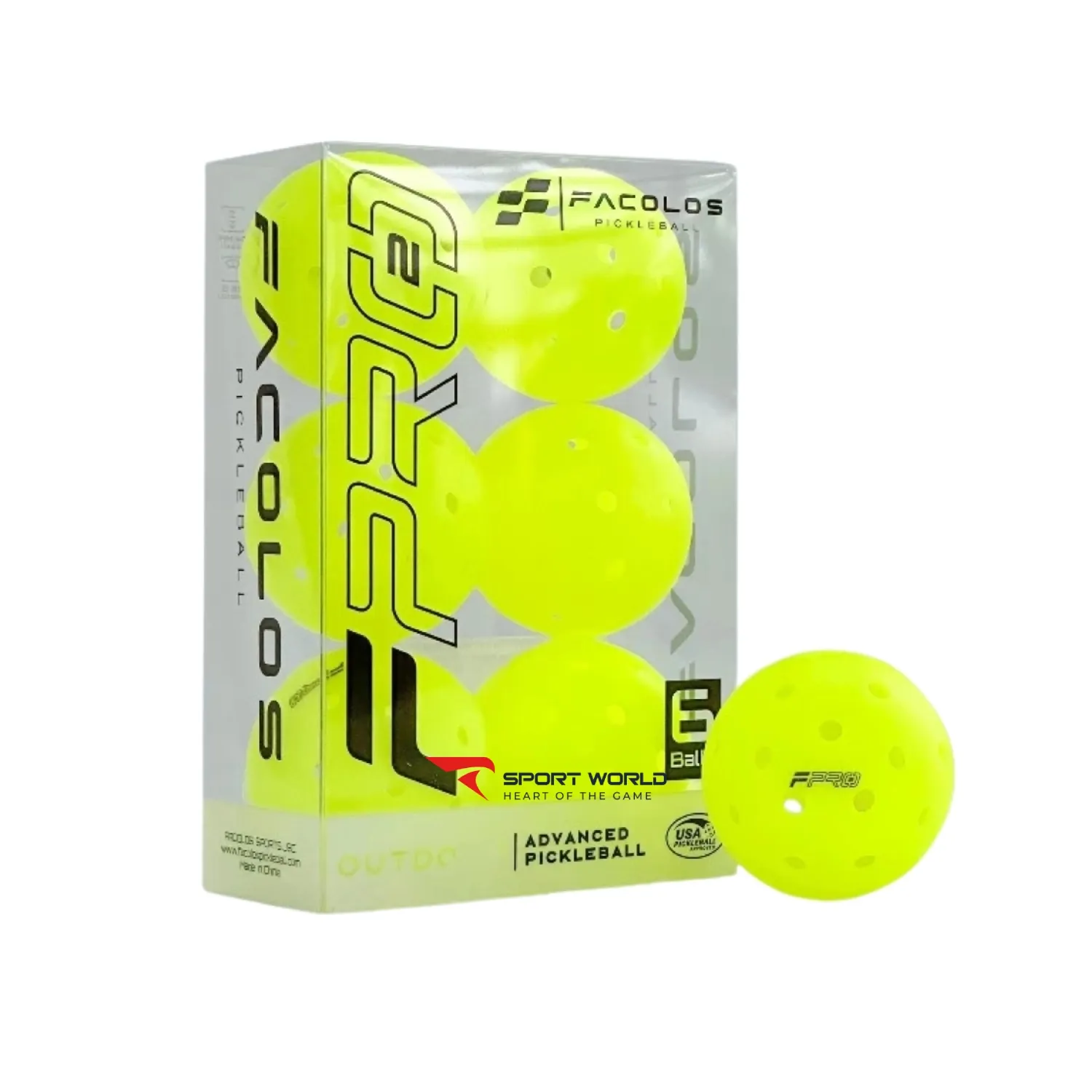 Bóng pickleball Facolos F-Pro Performance