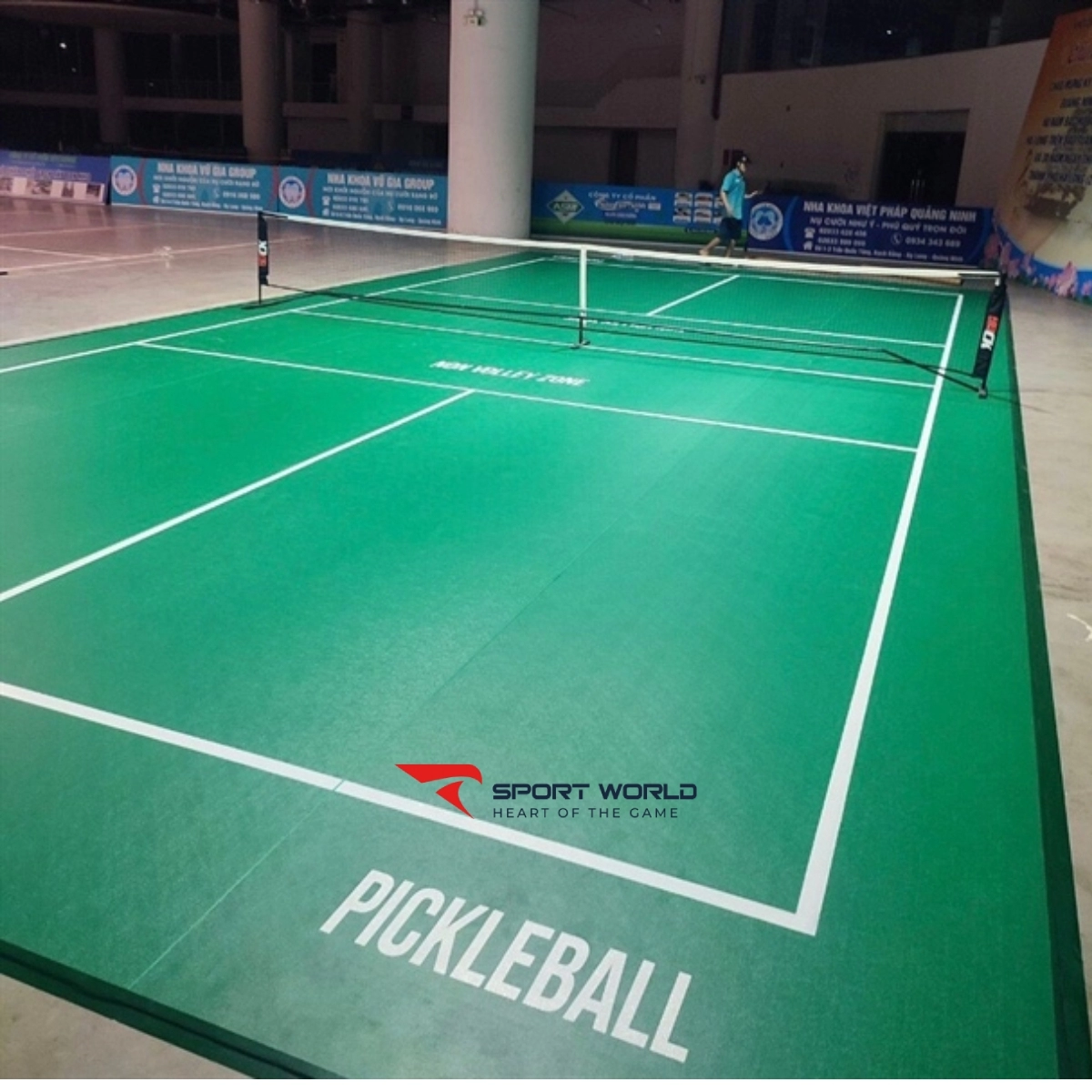 Thảm pickleball ngoài trời