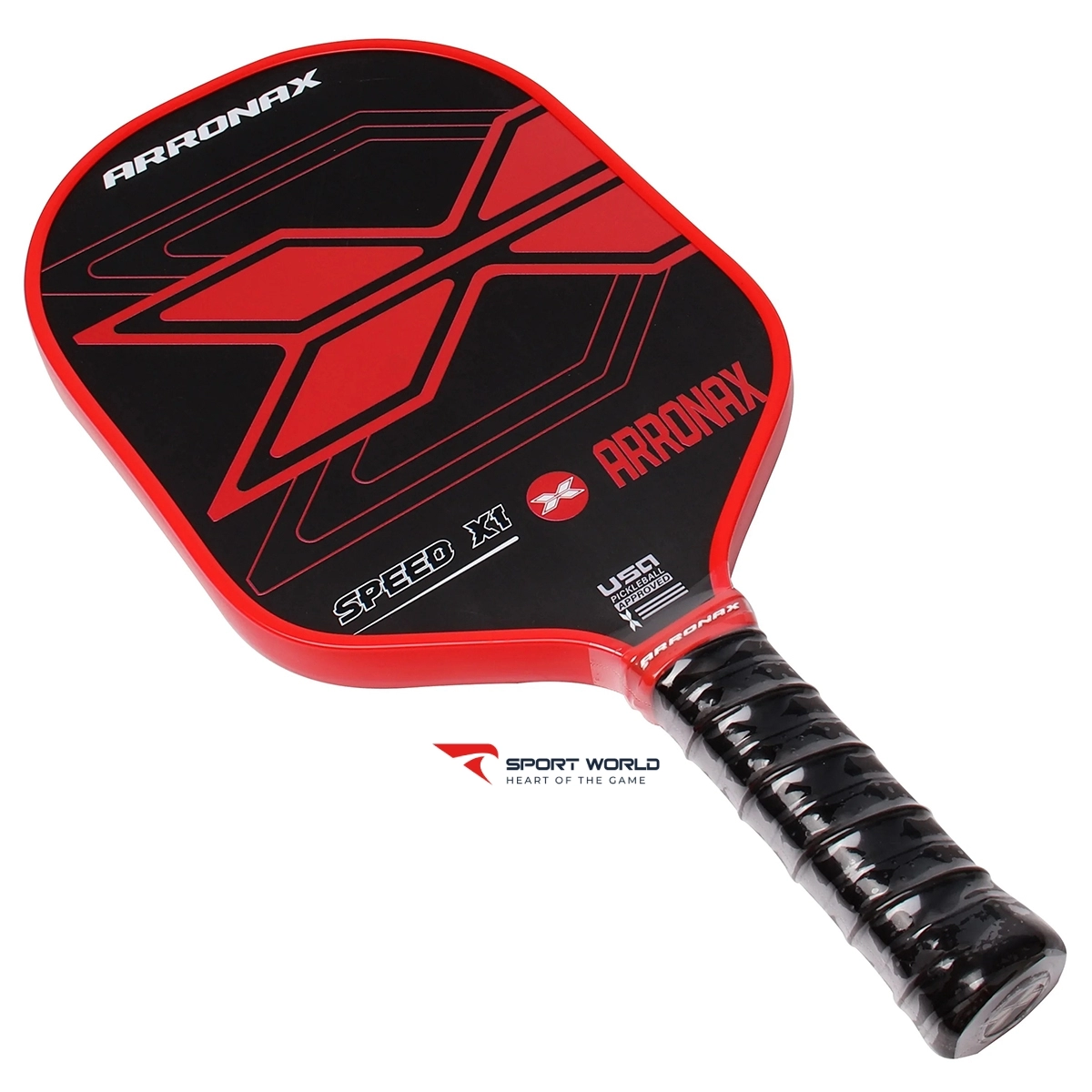 Vợt Pickleball Arronax X1 Đỏ đen