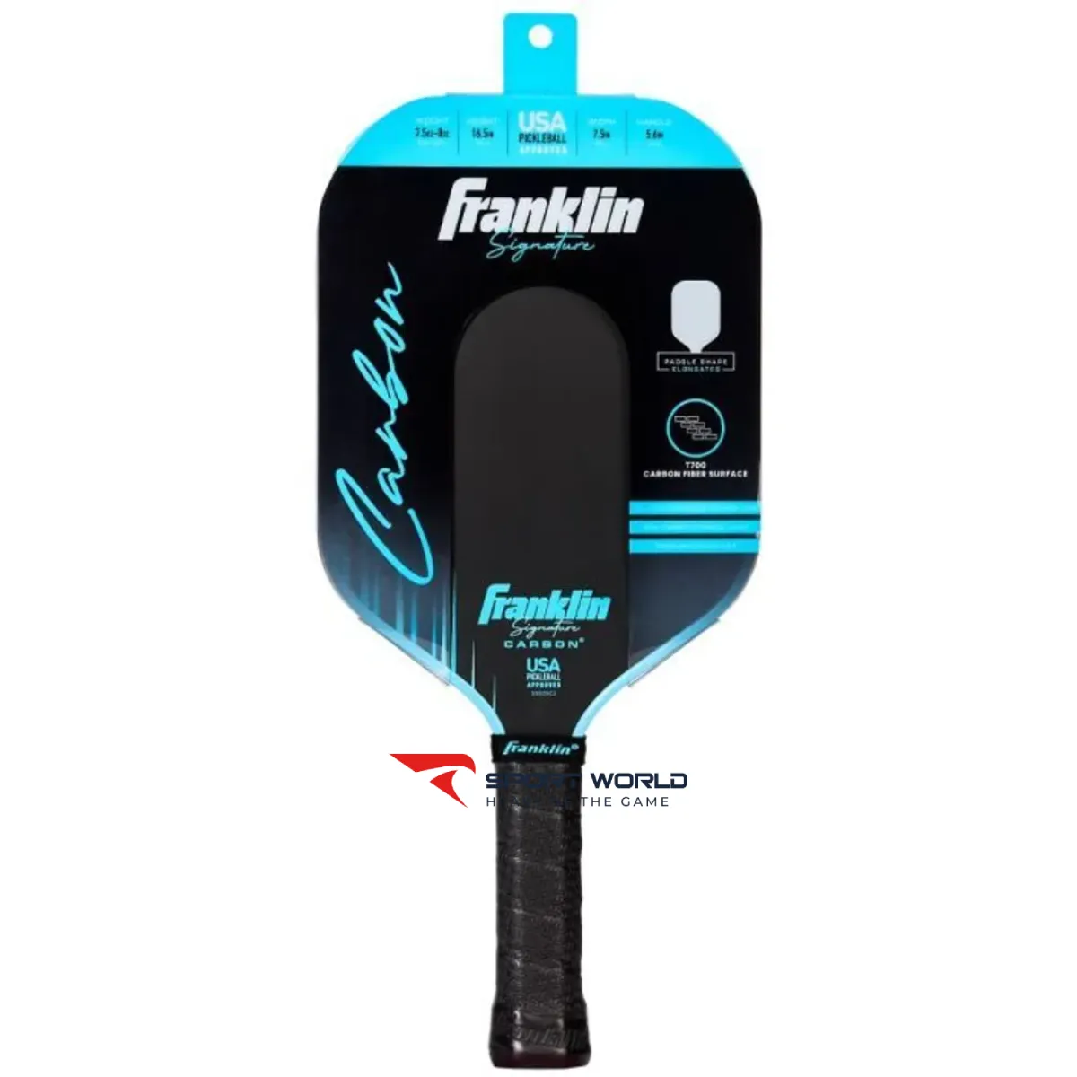 Vợt Pickleball Franklin Signature Carbon 13mm Elongated
