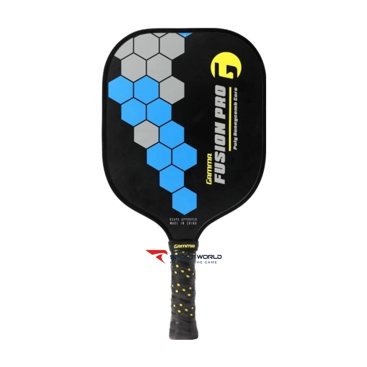 Vợt Pickleball Gamma Gam Fusion Pro Đen xanh