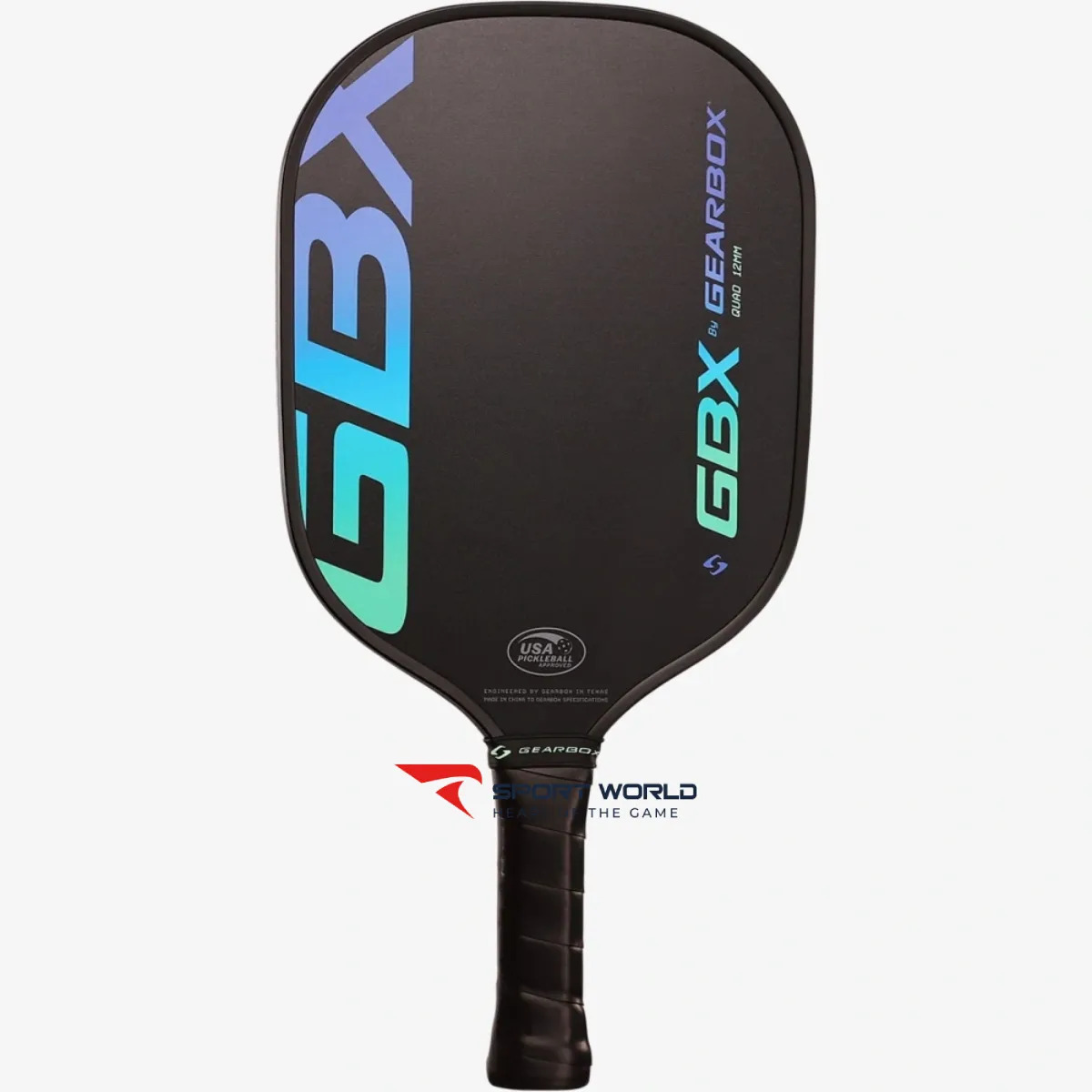 Vợt Pickleball Gearbox GBX Quad 12mm