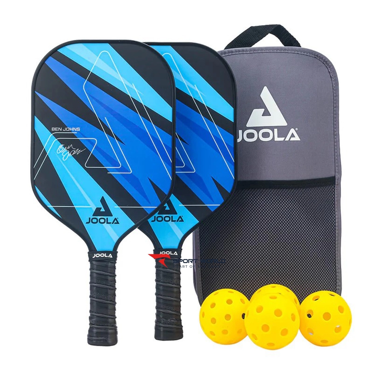 Set Vợt Pickleball Joola Ben Johns Blue Lightning