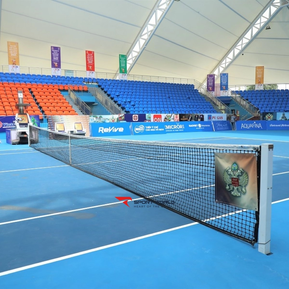 Lưới tennis không thụng giữa 12,7m x 1,07m S25898