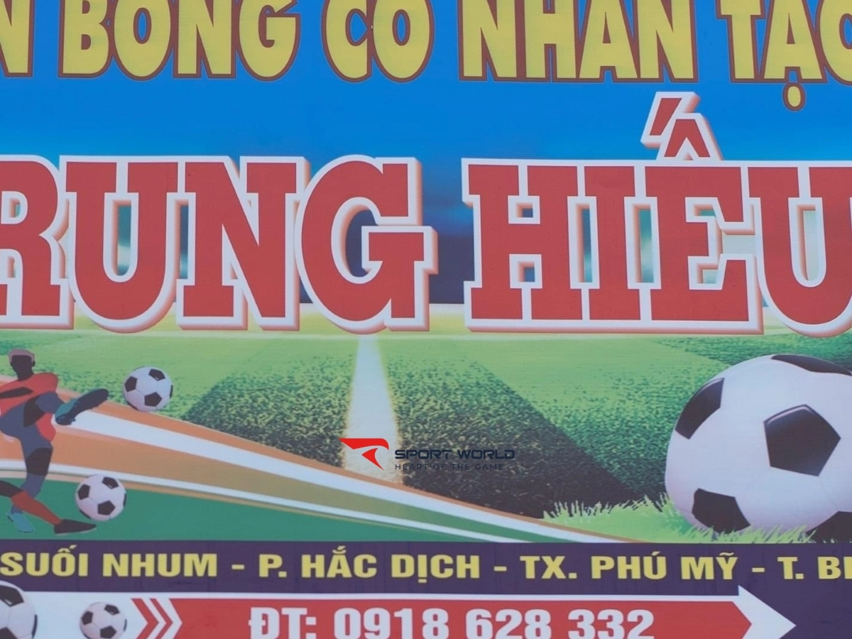 Sân bóng đá cỏ nhân tạo Trung Hiếu