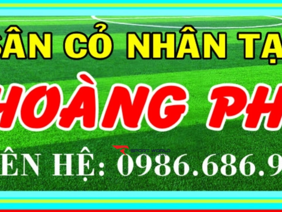 Sân cỏ nhân tạo Hoàng Phi