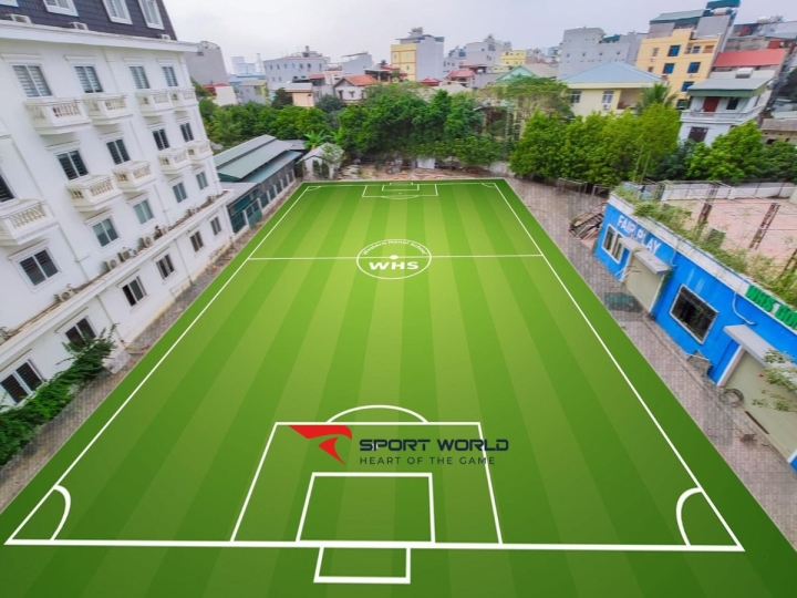 Sân bóng Trường Tiểu học và THCS Tây Hà Nội