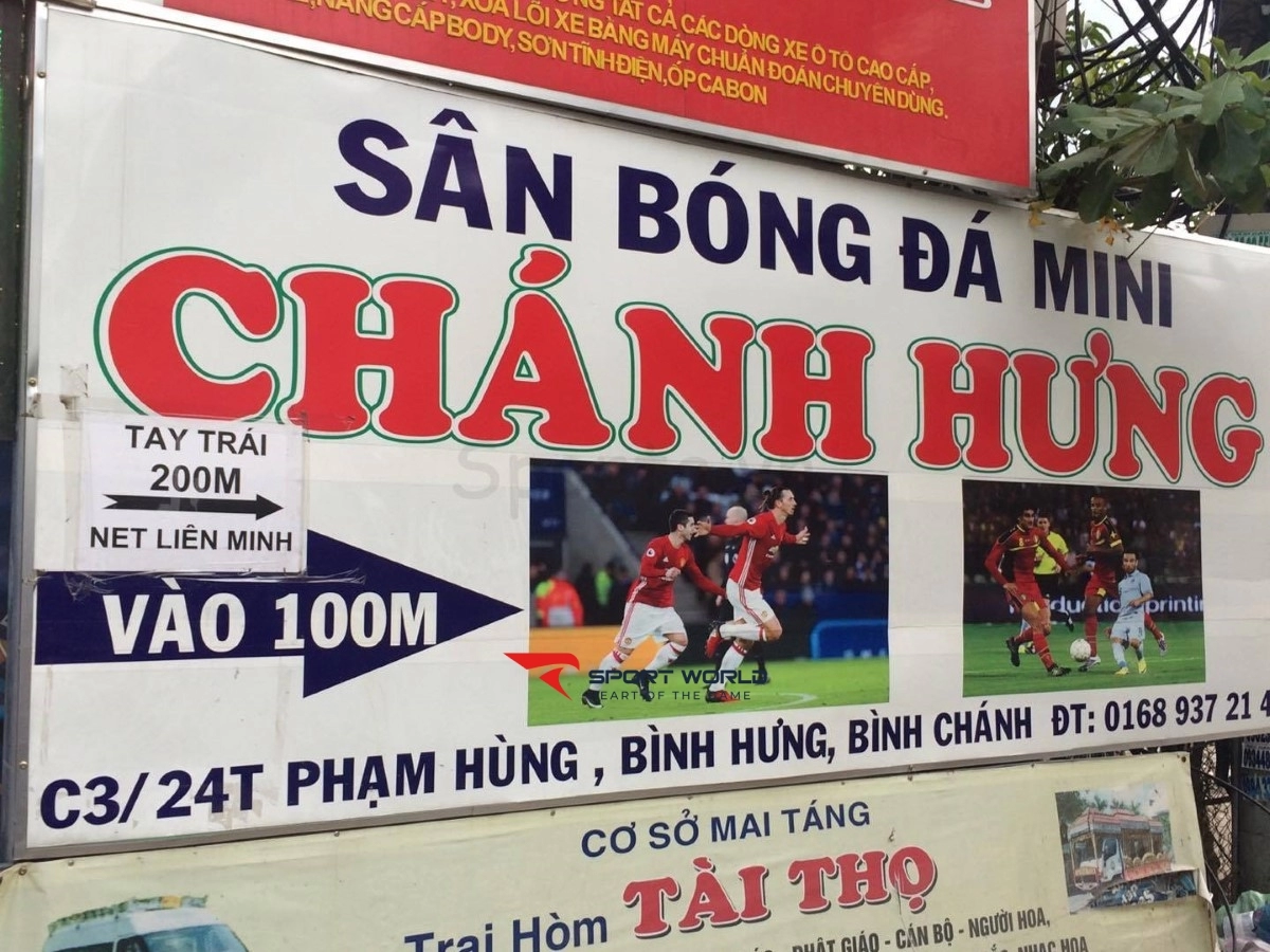 Sân bóng mini Chánh Hưng